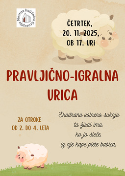 Pravljično-igralna urica za otroke od 2. do 4. leta