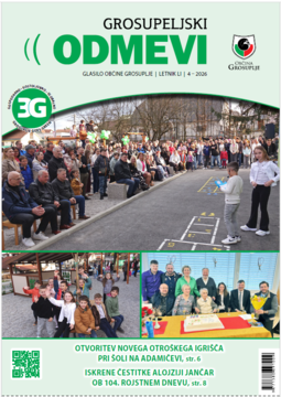 Grosupeljski odmevi, april 2026