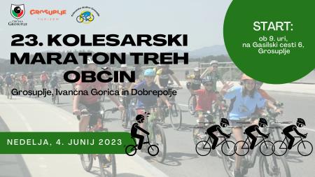 23. KOLESARSKI MARATON TREH OBČIN