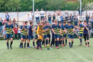 Zgodovinski dan za grosupeljski nogomet. Fantje so postali prvaki zahoda. 