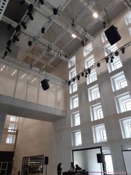 Obnovljena notranjost ljubljanske Cukrarne