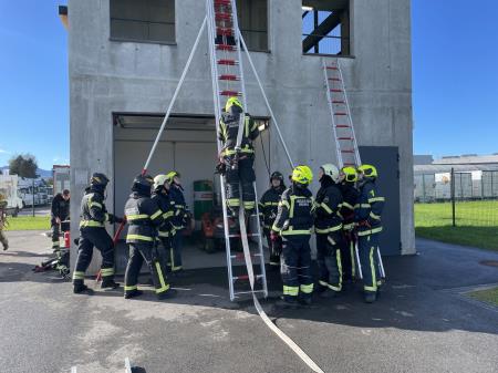 3 Delo na gasilskih lestvah - usposabljanje za operativnega gasilca