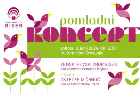 VABILO - BISER koncert 2024