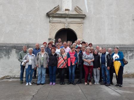 Šmarski upokojenci na izletu v Šmarje pri Jelšah 