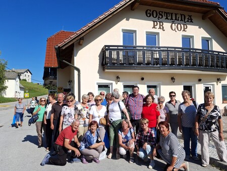 Nadvse prisrčen sprejem pri znanem kuharju Lojzetu Čopu